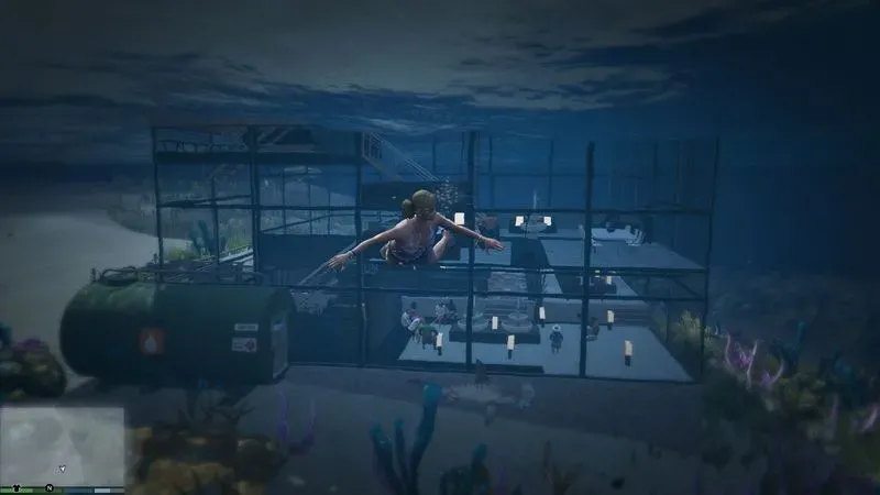 Гта 5 как всплывать из под воды. Как нырять и плавать под водой в игре GTA V