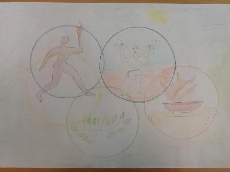 Рисунок олимпийские игры глазами детей. Сам себе дизайнер